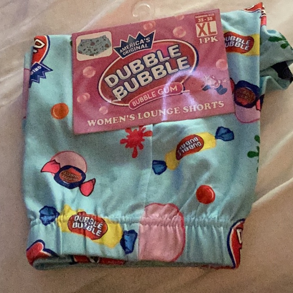 🩳NWT Dubble Bubble Womens Unisex Size XLarge Lounge Shorts 🩳
